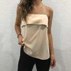 Club Monaco Spaghetti Strap Blouse